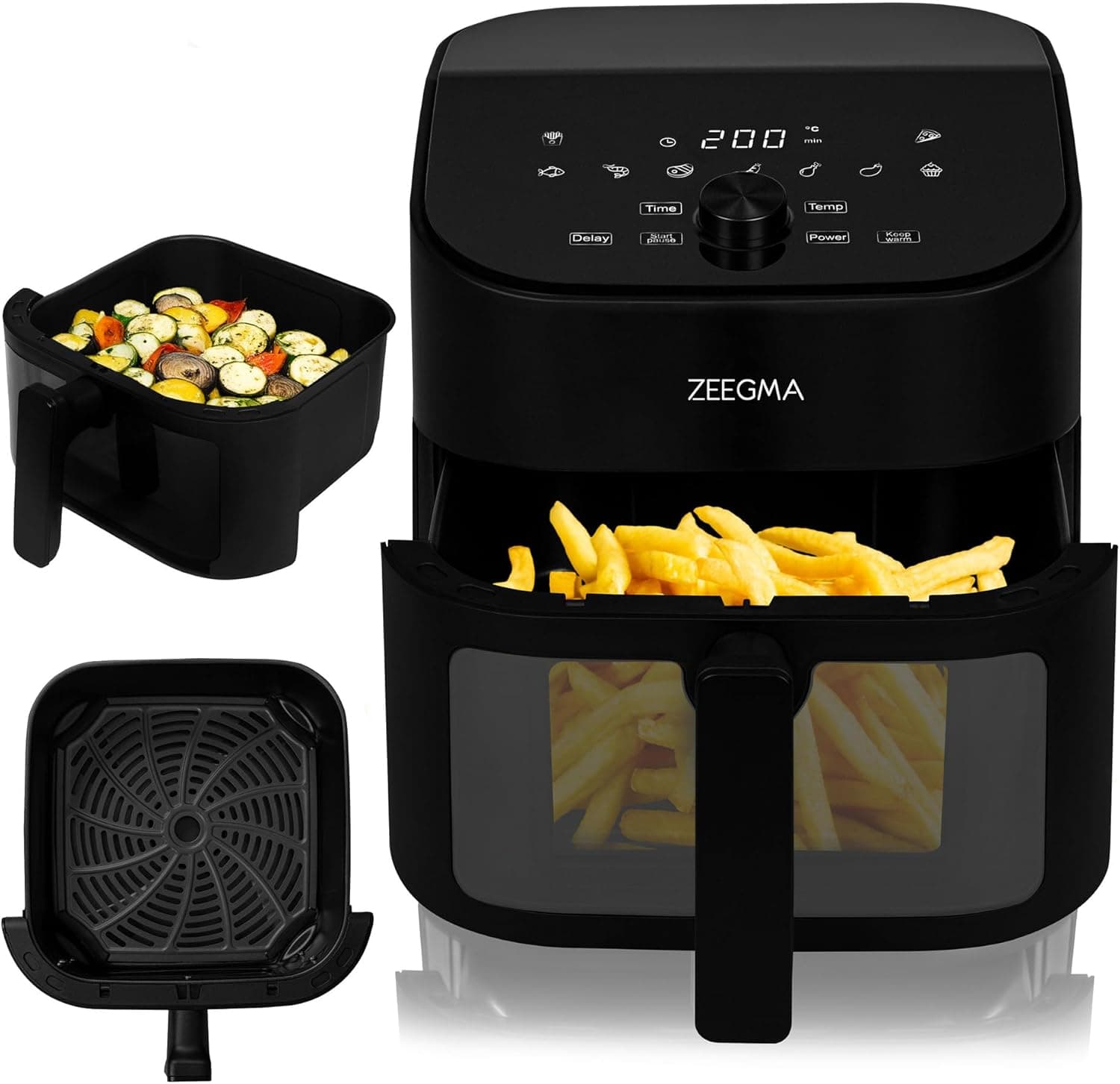 Frytkownica Beztłuszczowa ZEEGMA KNAPPER CHEF 1600W