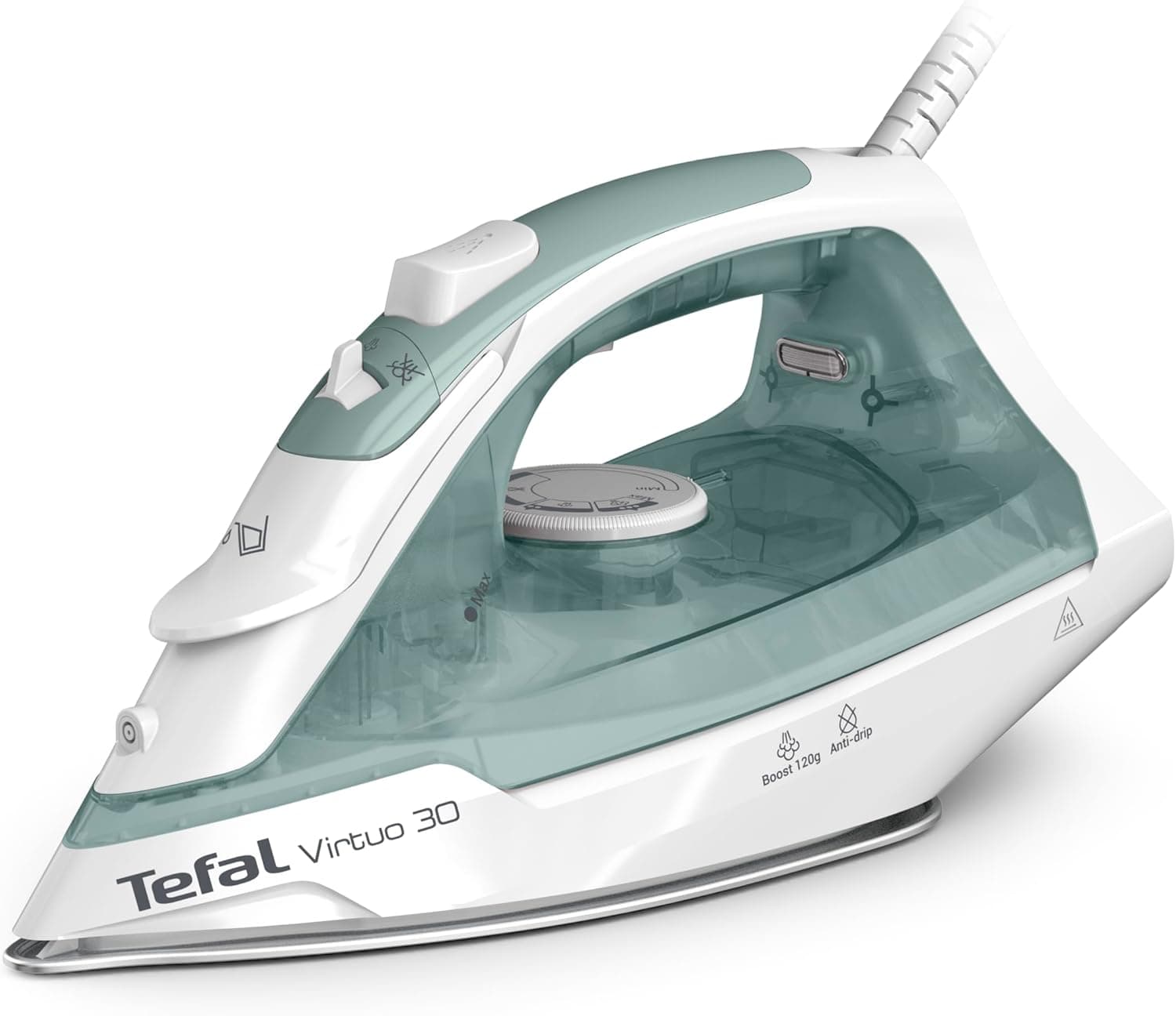 Żelazko parowe ceramiczne Tefal Virtuo  anti-drip 2000W